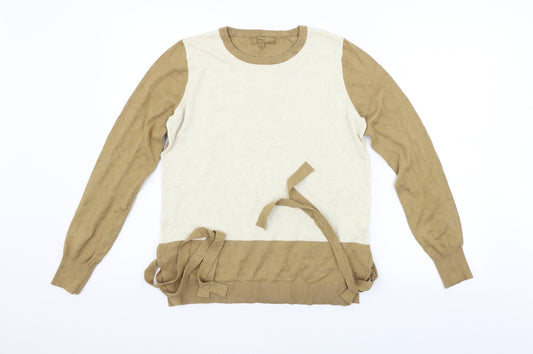 NEXT Womens Beige Pullover Jumper Size 10