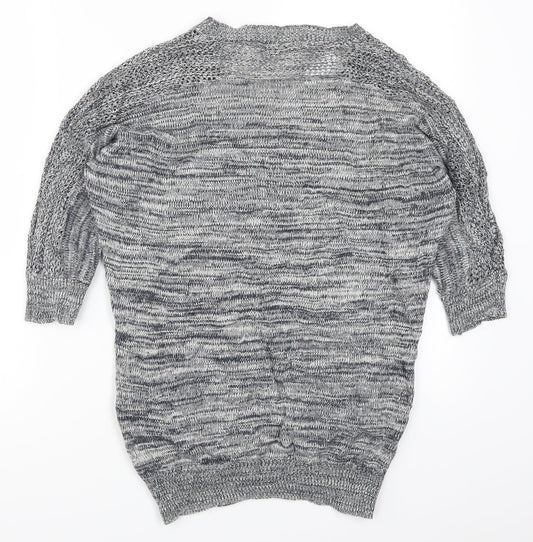 Oasis Womens Grey Pullover Jumper Size XS
