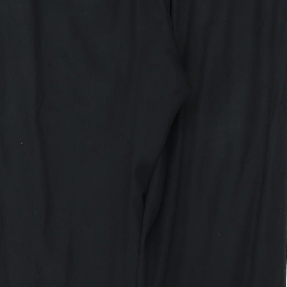 Preworn Mens Black Trousers Size 32 in L26 in