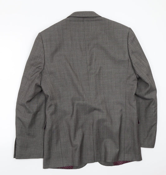 Mens UK Size 40 Taylor & Wright Regular Grey Suit Jacket