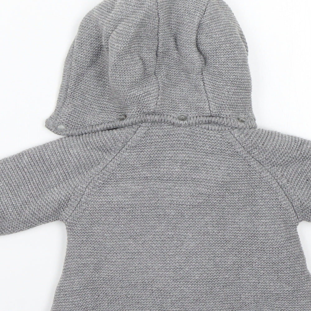 Obaibi Baby Grey Jacket Coatigan Size 3-6 Months
