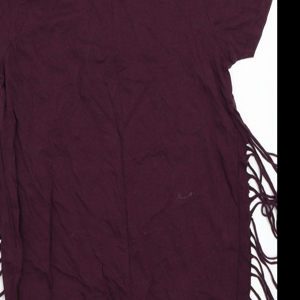 Primark Womens Purple Basic T-Shirt Size 10