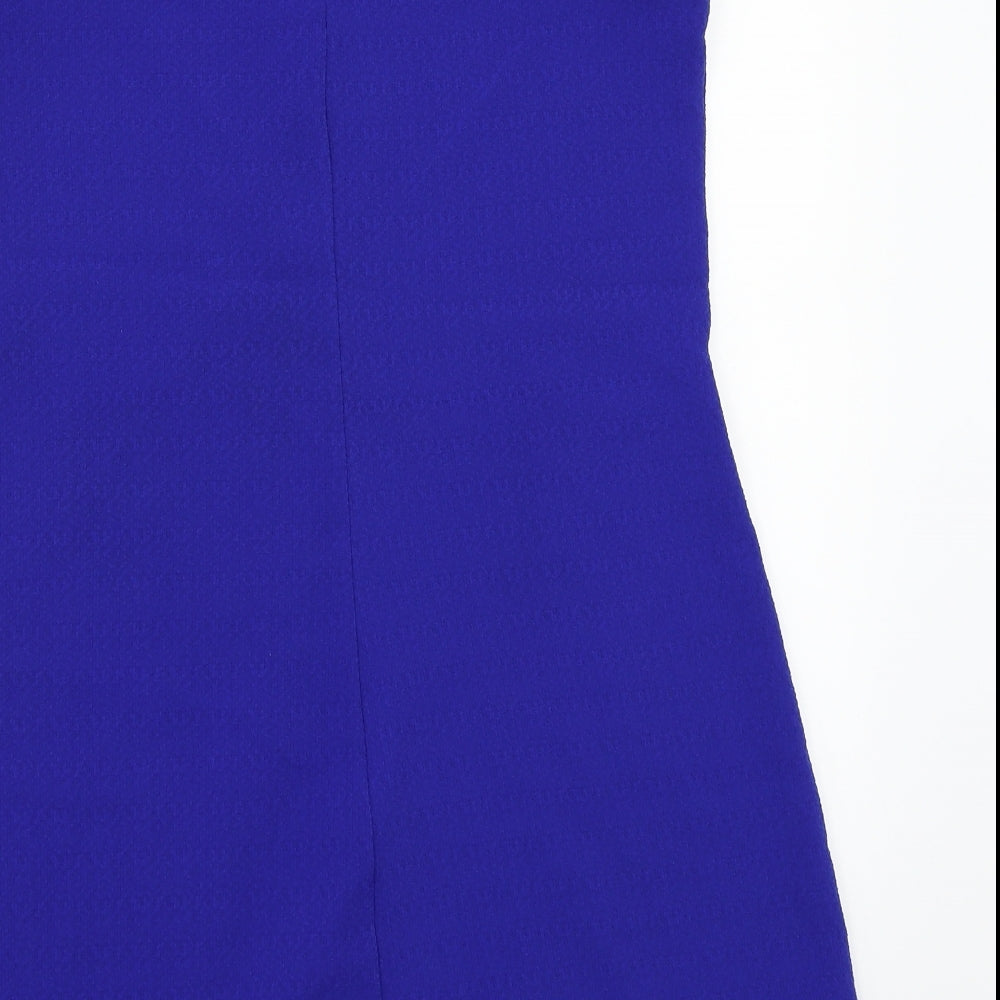 River Island Womens Blue A-Line Size 8