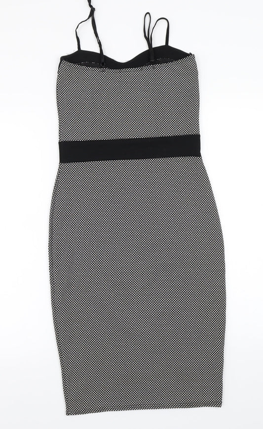 Newlook Womens Black A-Line Size 10