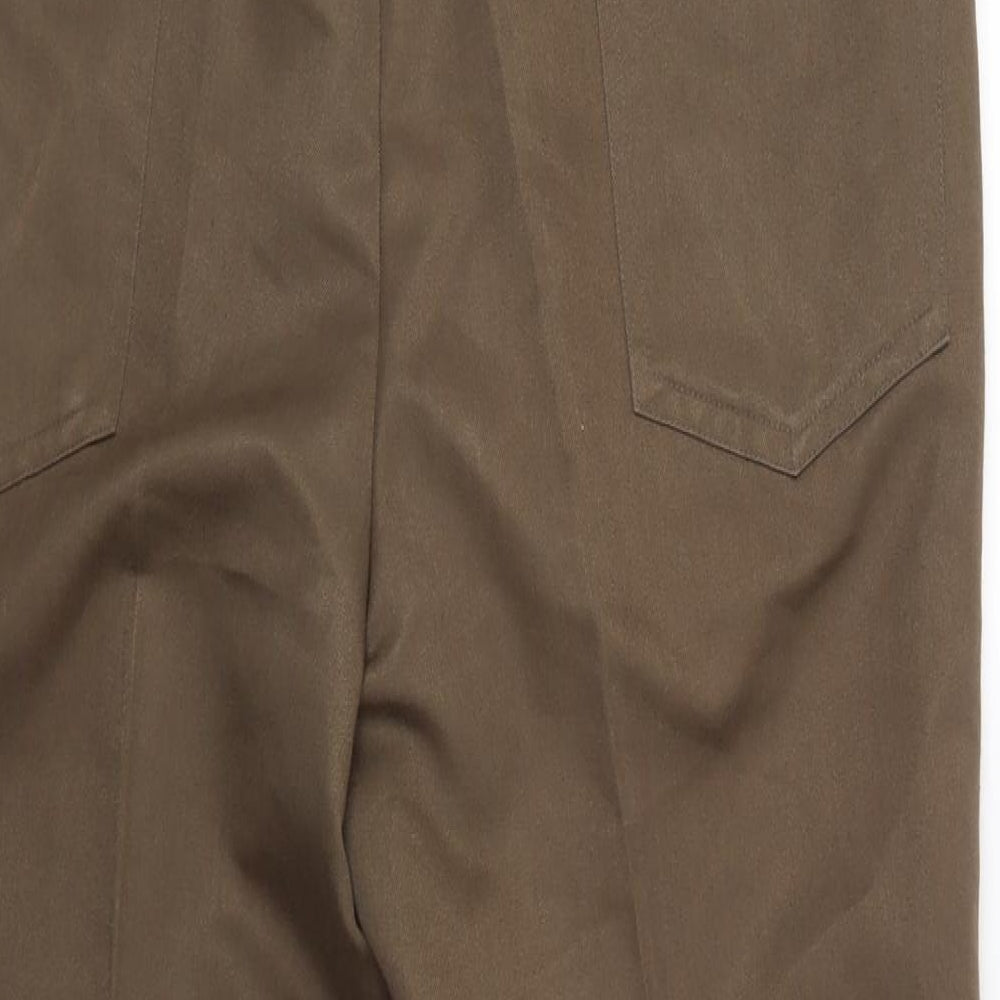 Preworn Womens Brown Denim Trousers Size 36 in L26 in