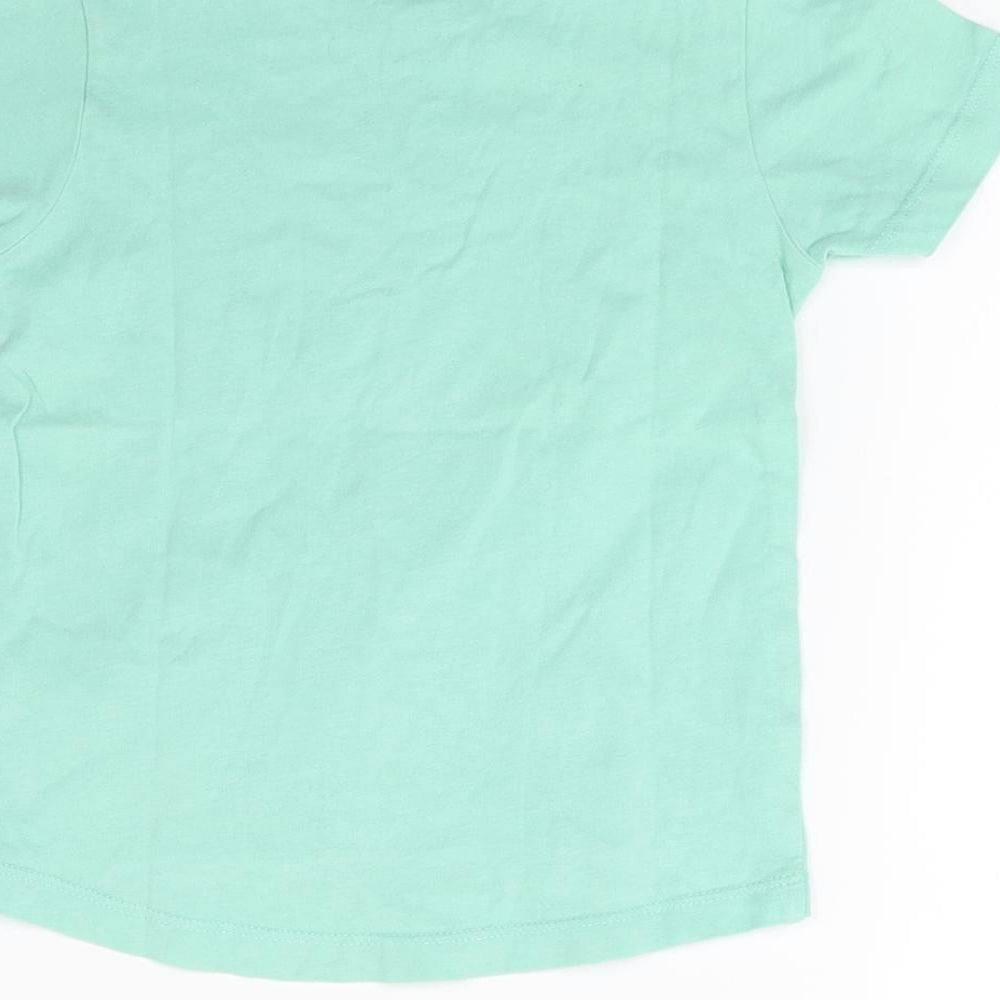 Nutmeg Girls Green Basic T-Shirt Size 2 Years