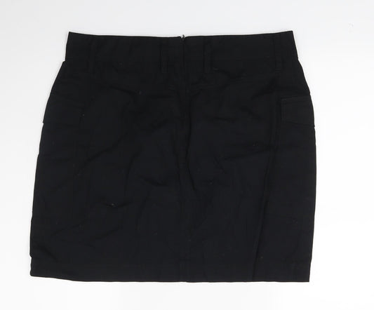 George Womens Black Mini Skirt Size 35 in