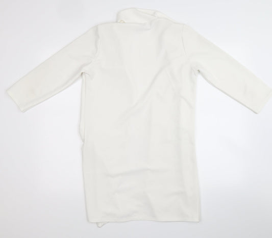 Womens UK Size 8 Misspap White Jacket