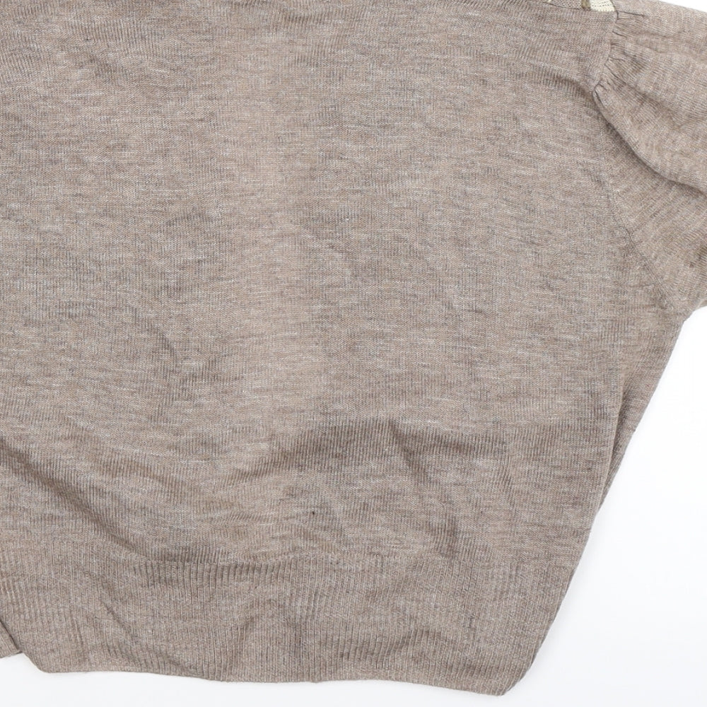 Atmosphere Womens Grey Cardigan Jumper Size 8