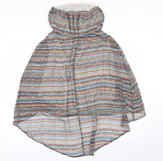 Bershka Womens Multicoloured Fair Isle Shift Size M