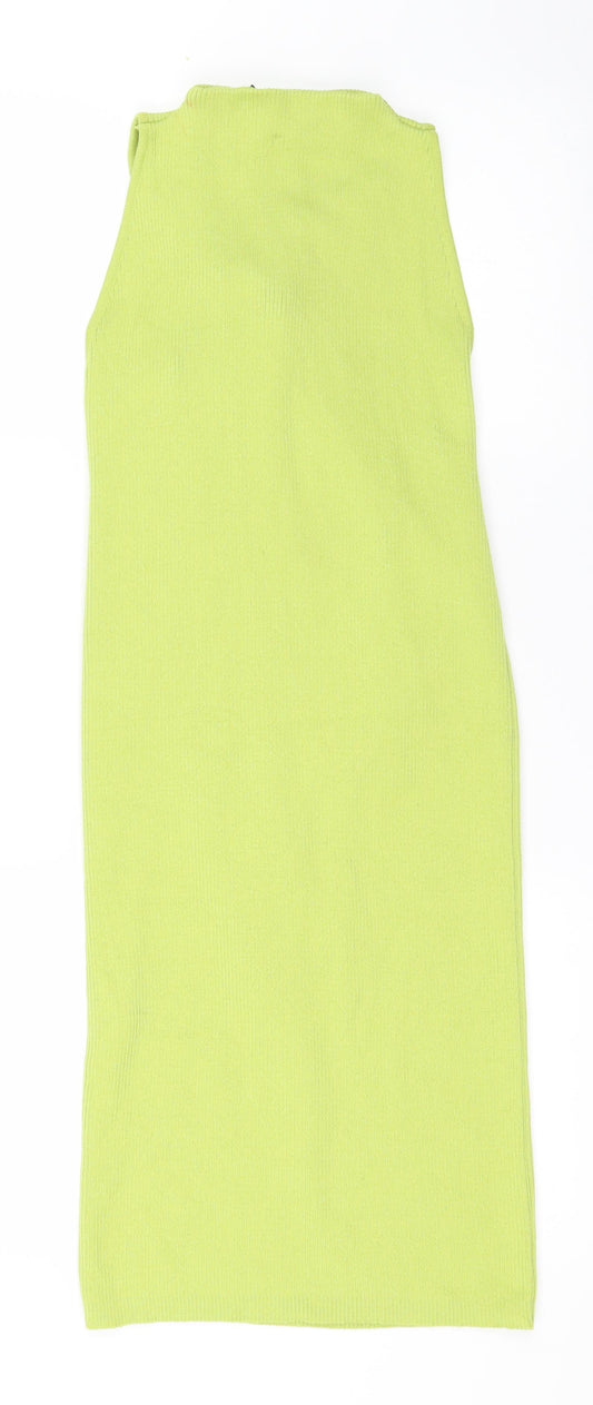 Boohoo Womens Green Mini Size S