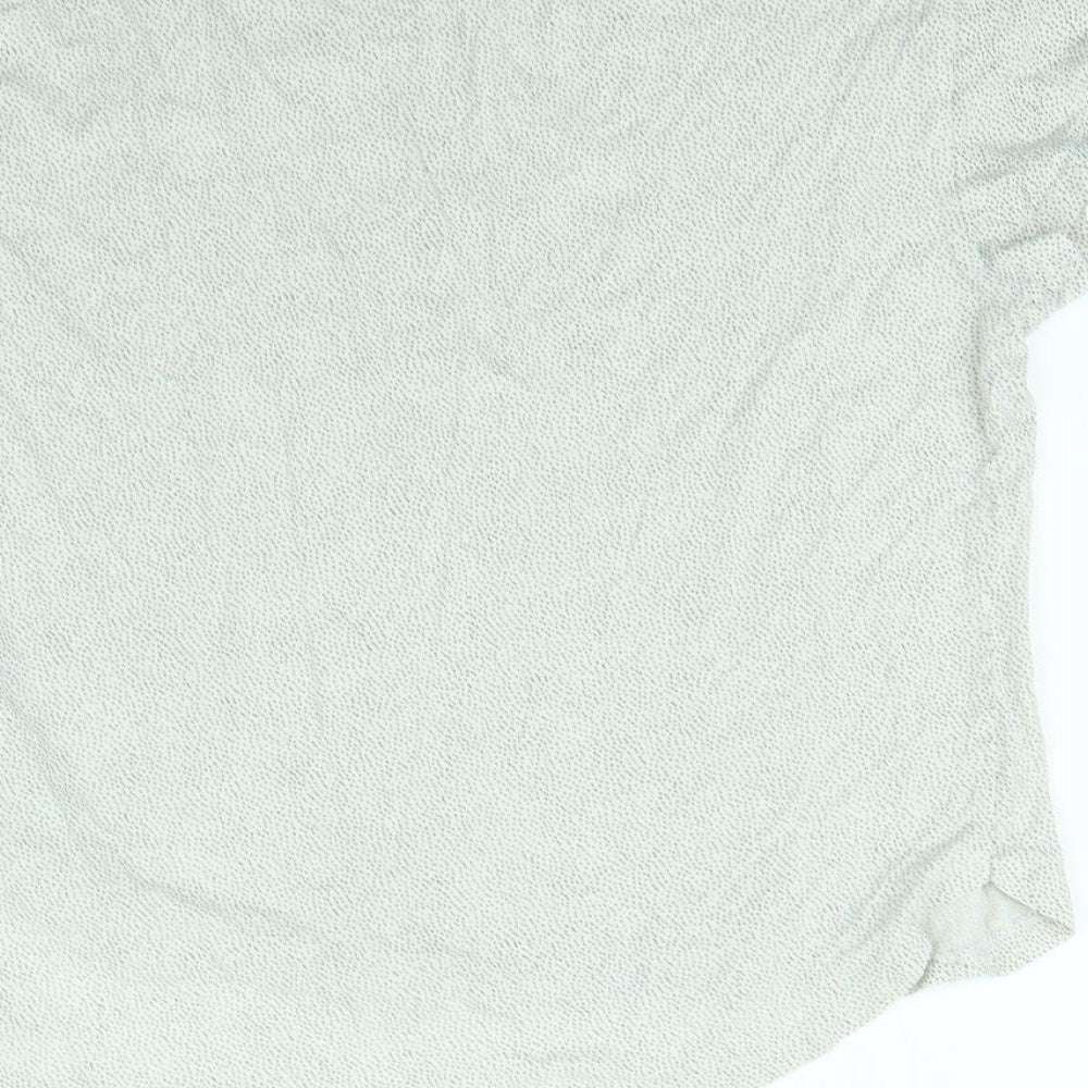 Womens UK Size S H&M Beige Basic T-Shirt