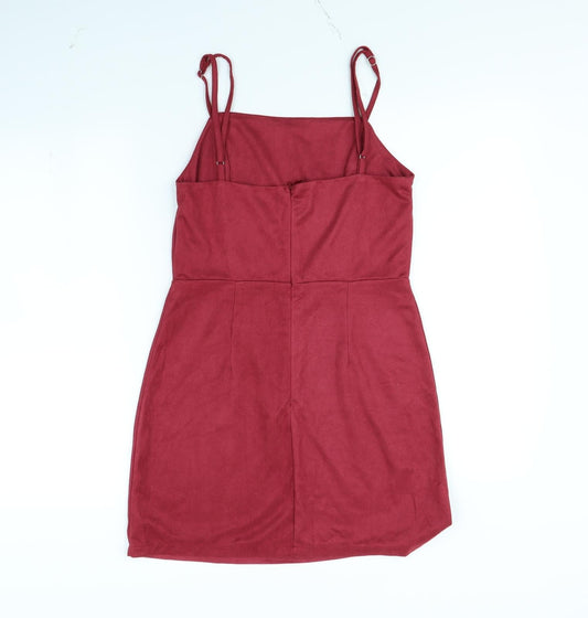 Preworn Womens Red Mini Size S