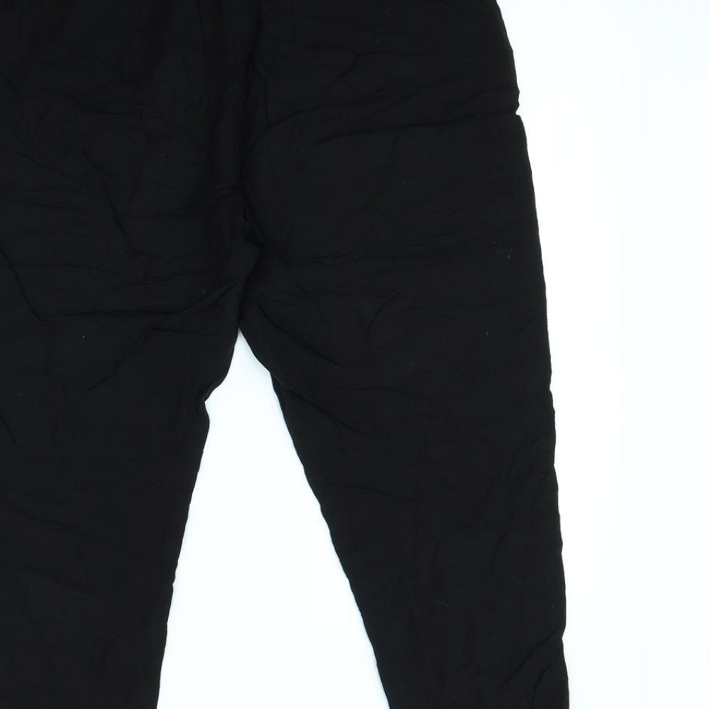 pretty little thing Womens Black Dress Pants Trousers Size 10 L26 in
