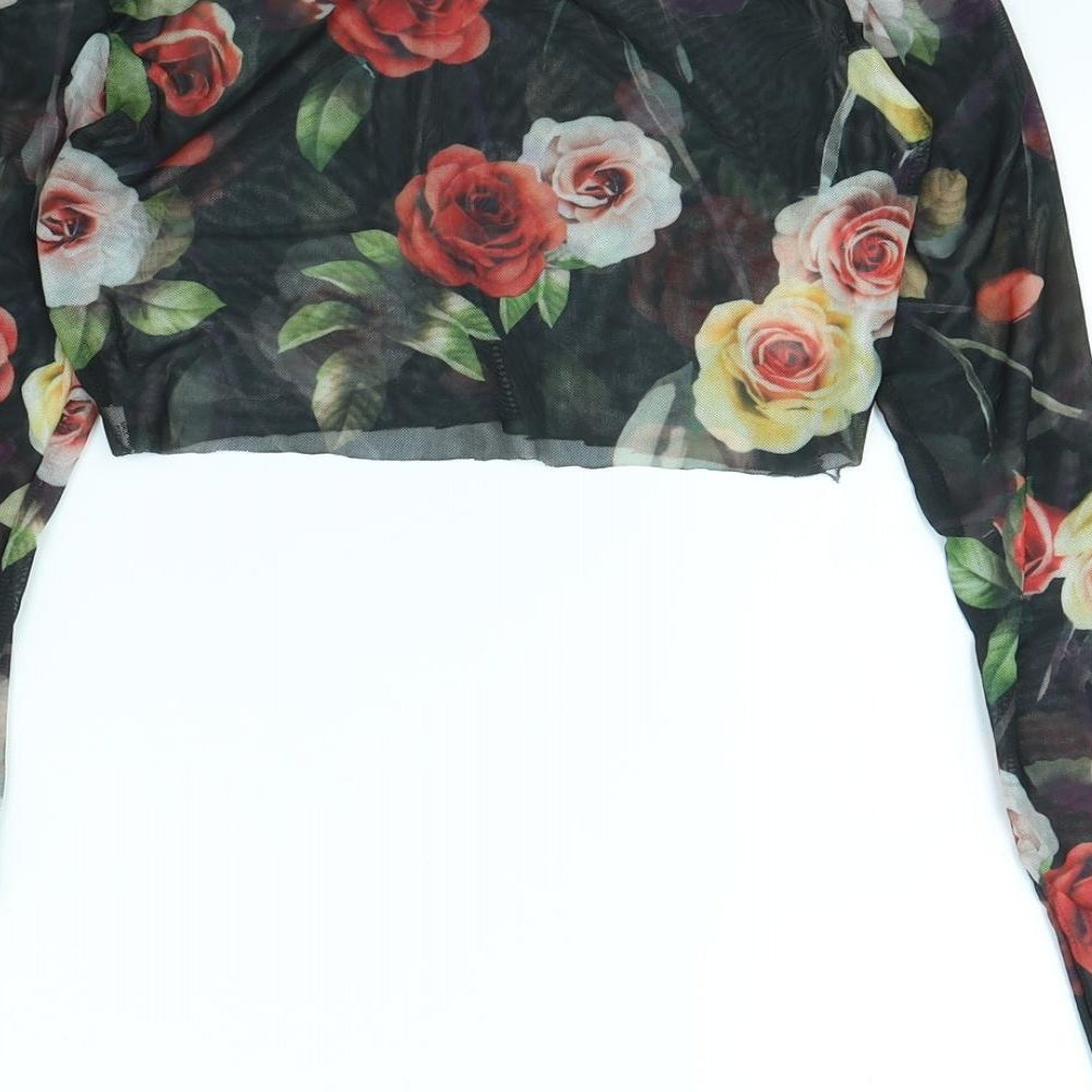 Womens UK Size 10 Select Black Basic Blouse