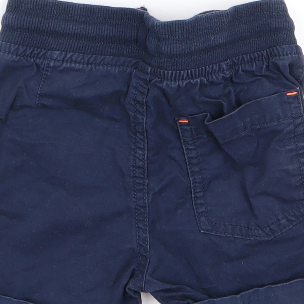 F&F Baby Blue Cargo Trousers Size 12 Months