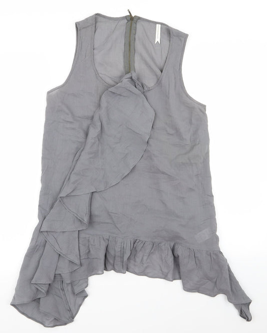Marks & Spencer Womens Green A-Line Size 14