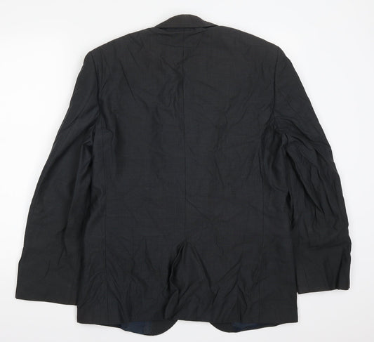 George Mens Grey Jacket Suit Jacket Size 40