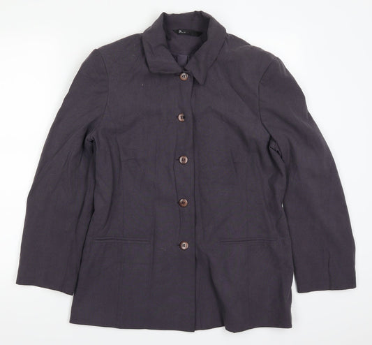 Womens UK Size 14 BHS Regular Purple Suit Jacket