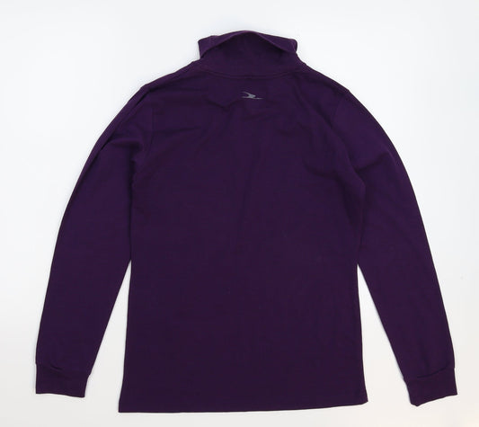 Crane Womens Purple Pullover Sweatshirt Size M