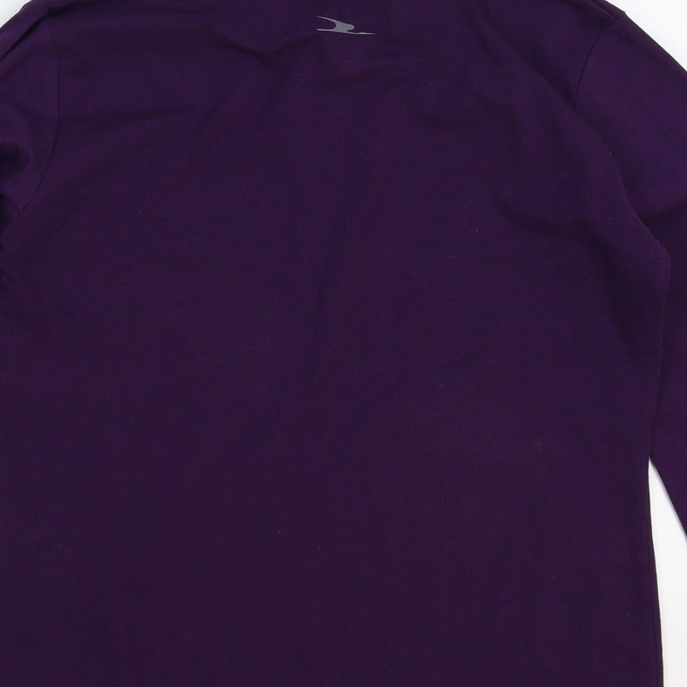 Crane Womens Purple   Pullover Sweatshirt Size M