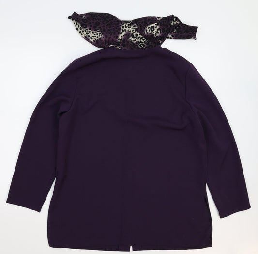 Womens UK Size 16 Bonmarché Purple Jacket