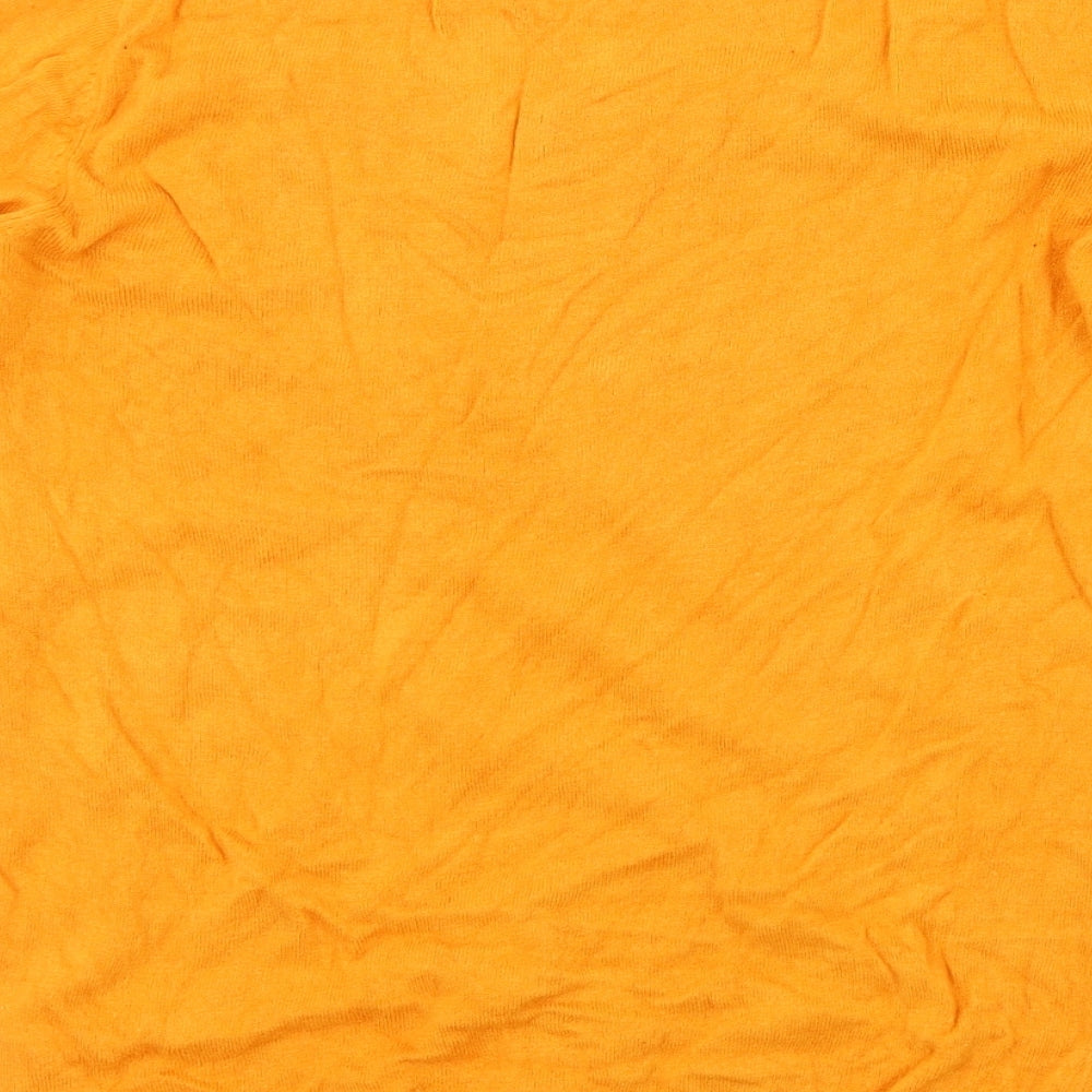 TU Womens Orange Pullover Jumper Size 12