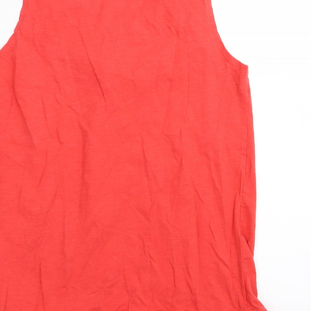 Papaya Womens Red Basic Tank Size 12