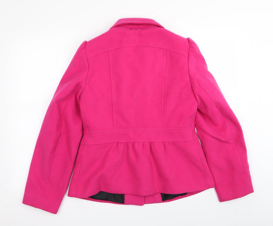 M&S Womens Pink   Jacket Blazer Size 12