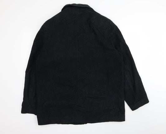 Asda George Mens Green   Overcoat Coat Size L