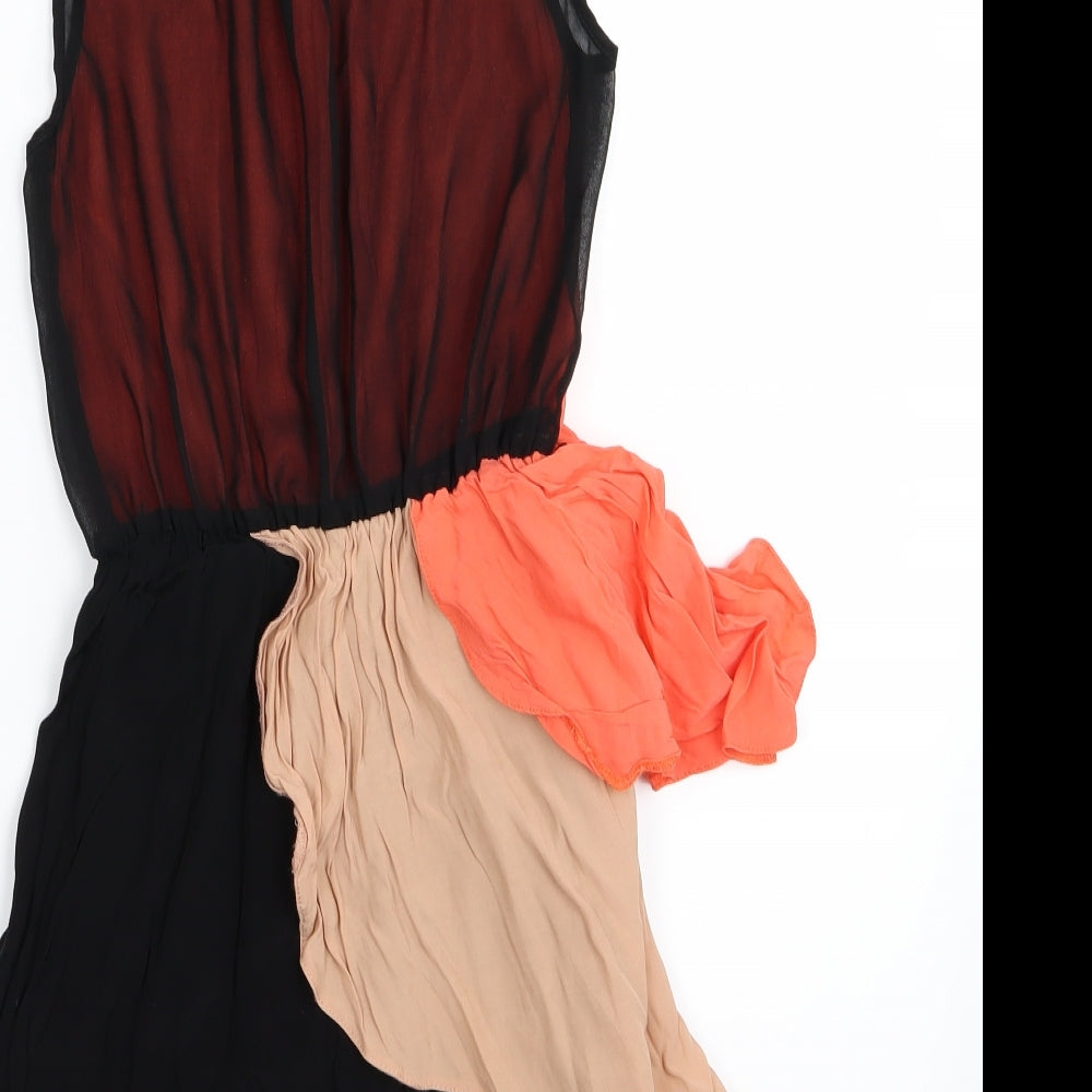 Miss Selfridge Womens Black Pencil Dress Size 6