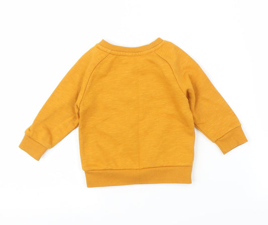 Primark Baby Yellow Pullover Jumper Size 6-9 Months