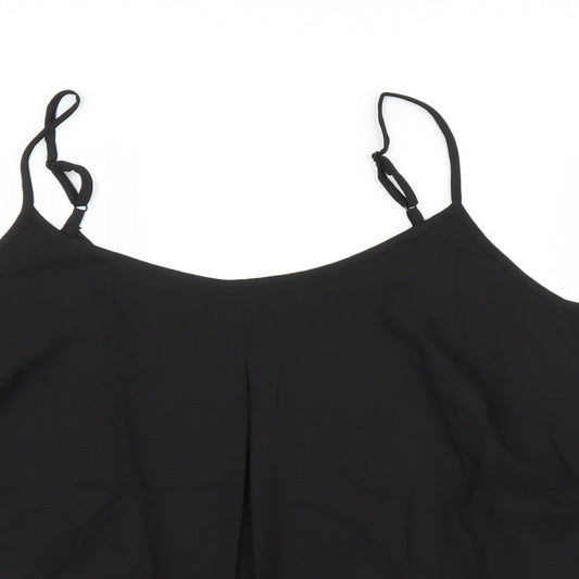 Capsule Womens Black Camisole Blouse Size 24