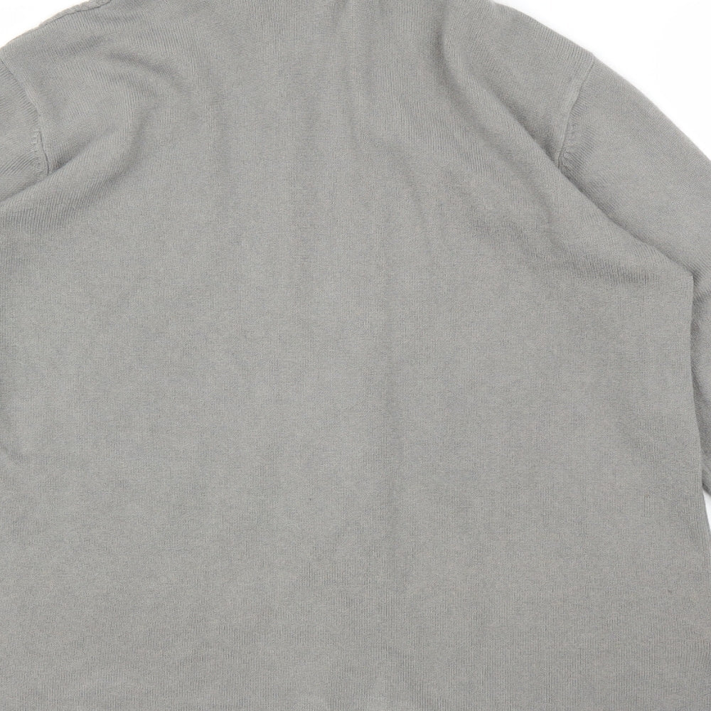 Eliane Womens Grey Full Zip Jumper Size XL