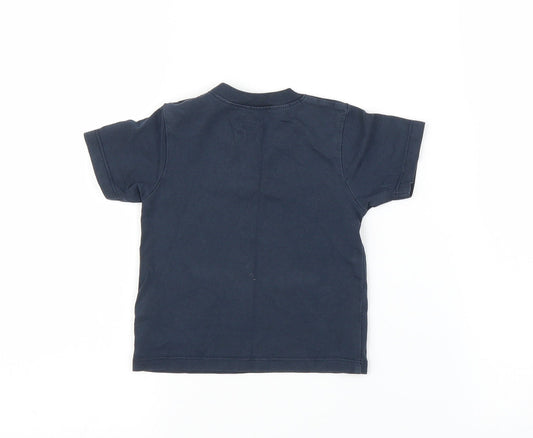 Timberland Boys Blue Basic T-Shirt Size 9-12 Months