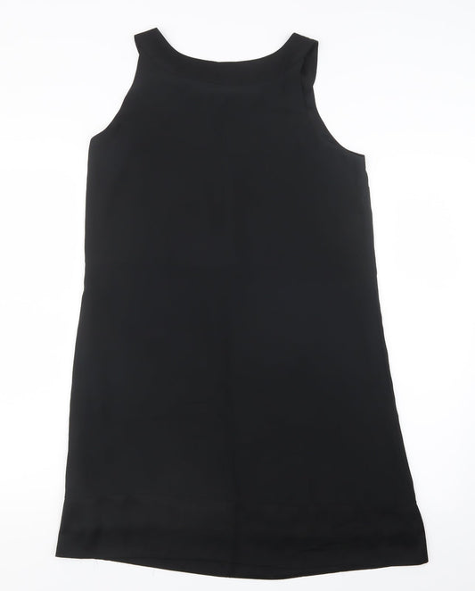 H&M Womens Black T-Shirt Dress Size 10