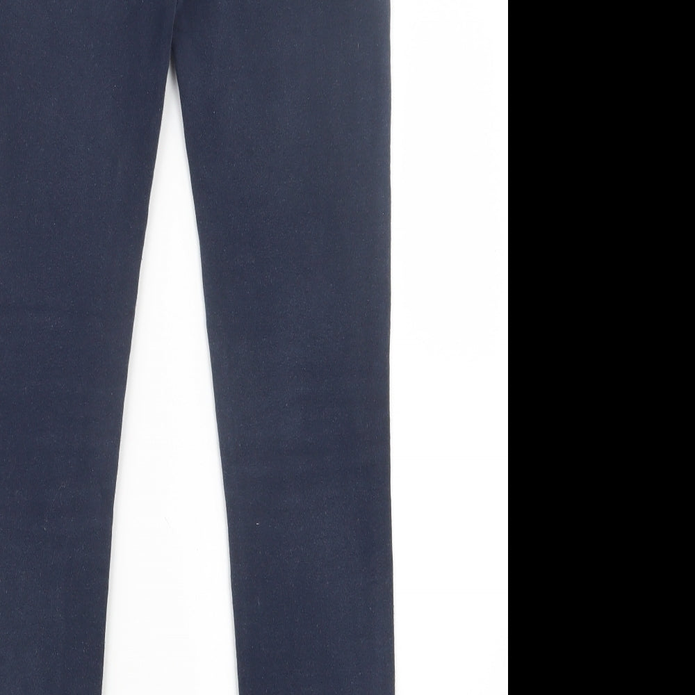 Golddigga Womens Blue Trousers Size 8 L26.5 in