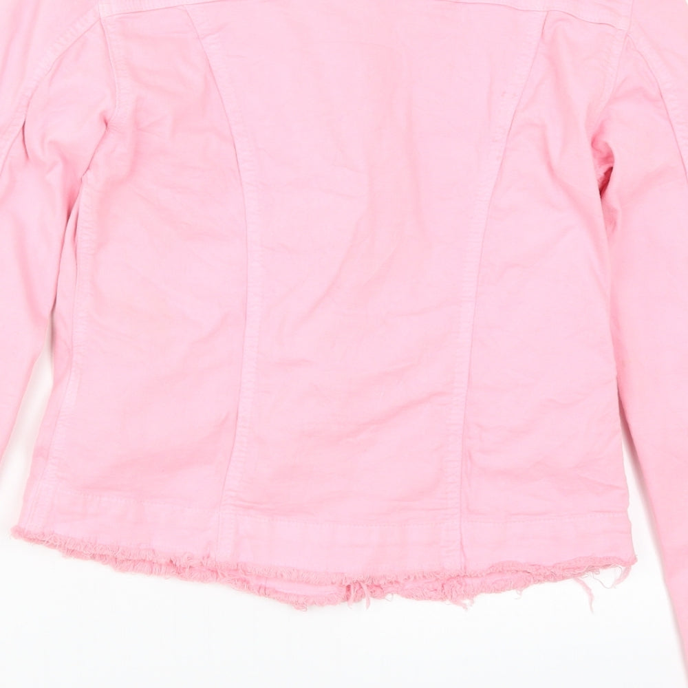 Womens UK Size S Preworn Pink Jacket