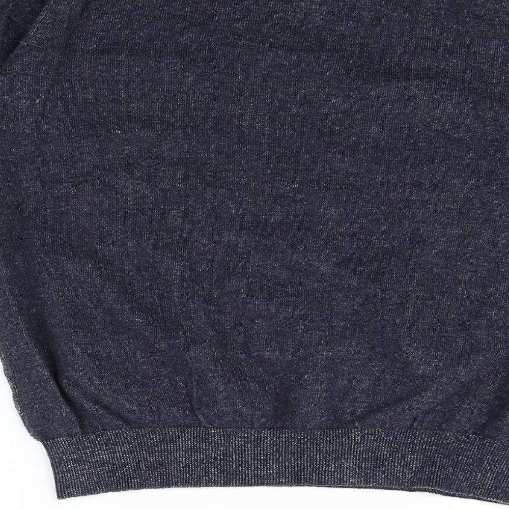 George Mens Grey Pullover Jumper Size M
