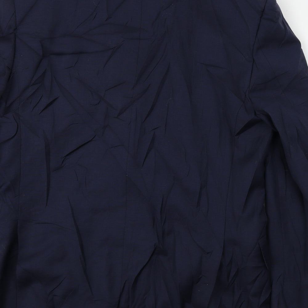 Mens UK Size M Marks and Spencer Regular Blue Suit Jacket