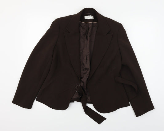 Womens UK Size 12 Wallis Brown Jacket