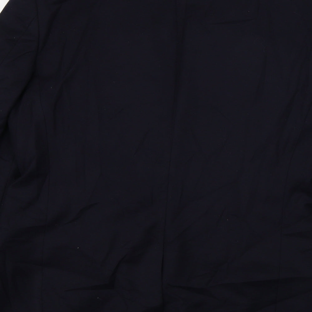 Mens UK Size 38 Marks and Spencer Regular Blue Suit Jacket