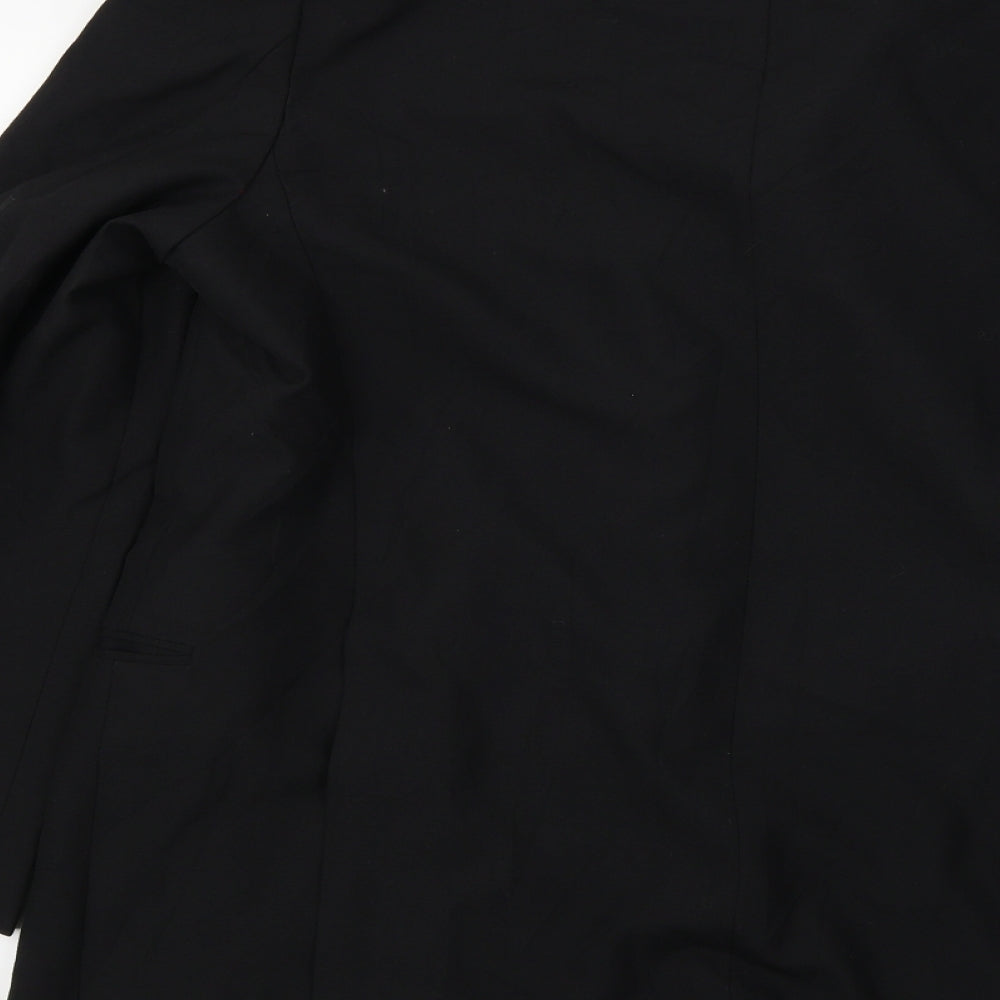 Boss Turo Mens Black Jacket Blazer Size 42