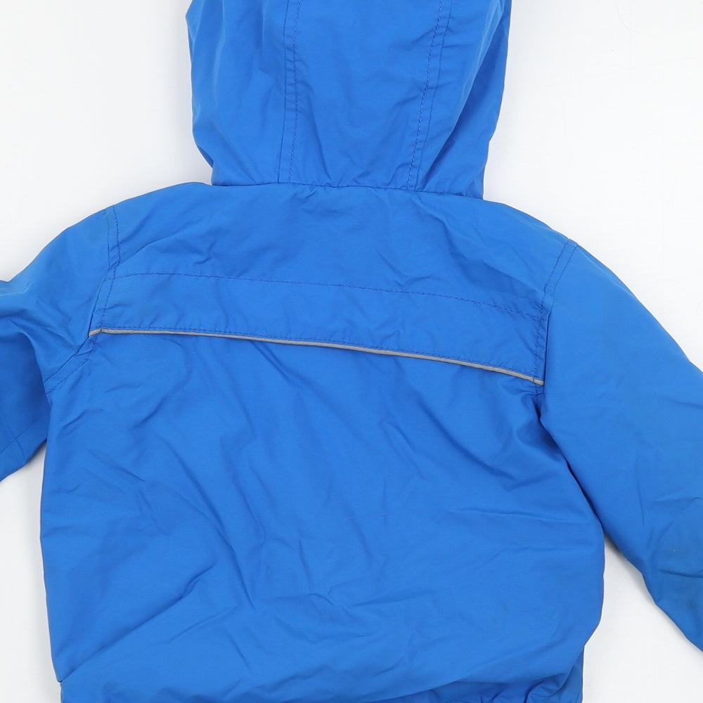 Blue Zoo Girls Blue Jacket Coat Size 5 Years