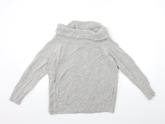 Studio Womens Grey Knit Pullover Jumper Size 12