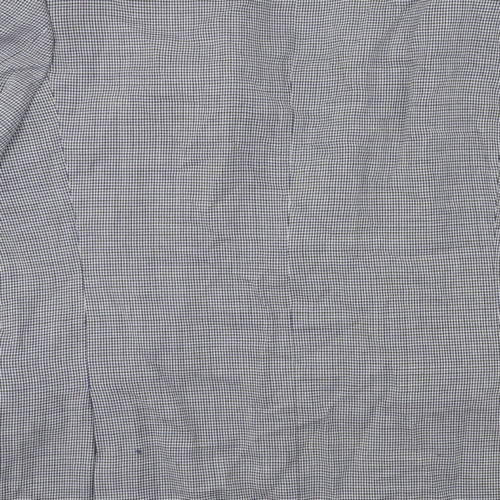 Mens UK Size 42 Preworn Regular Blue Suit Jacket