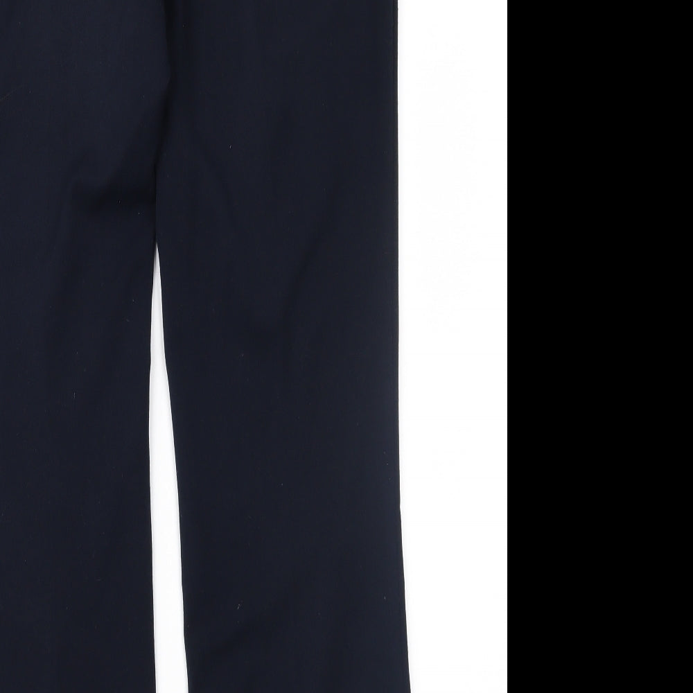 Marks and Spencer Womens Blue Trousers Size 12 L29 in