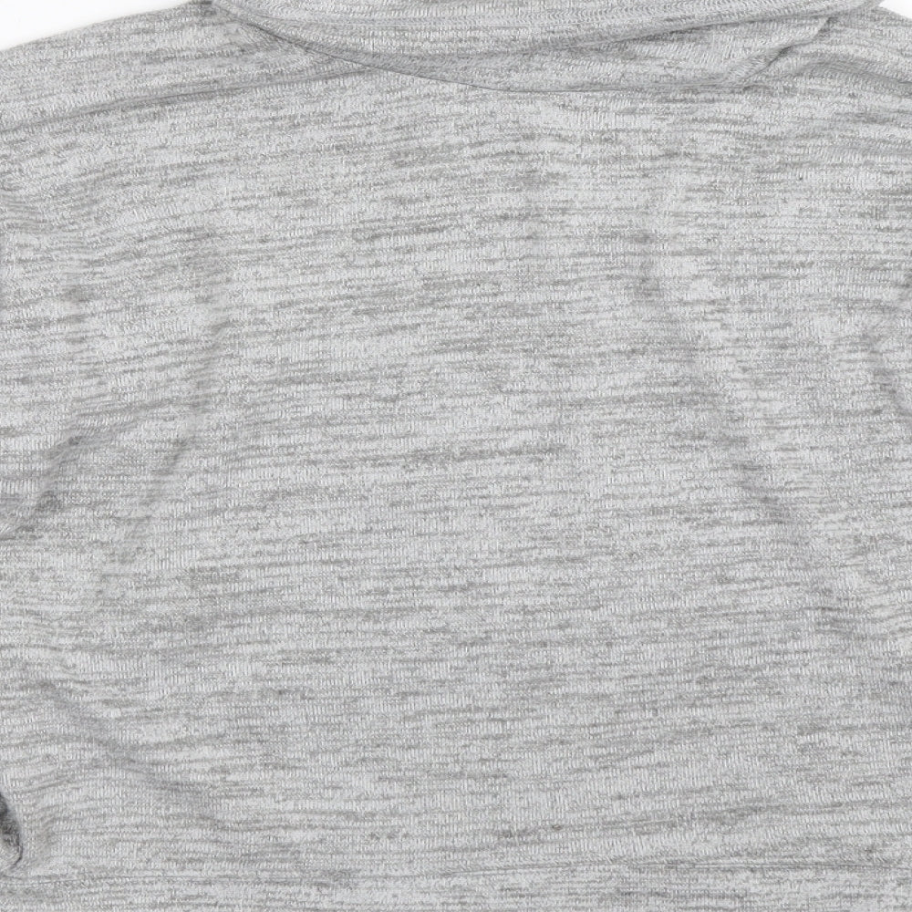 Matalan Girls Grey Pullover Sweatshirt Size 10-11 Years