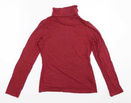 Promod Womens Red Basic T-Shirt Size M