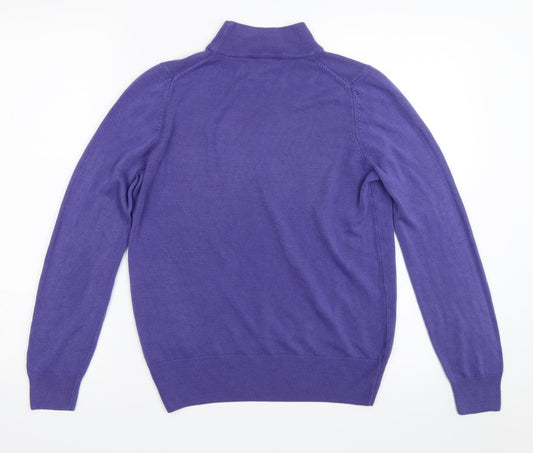 Marks and Spencer Womens Purple Pullover Jumper Size 12